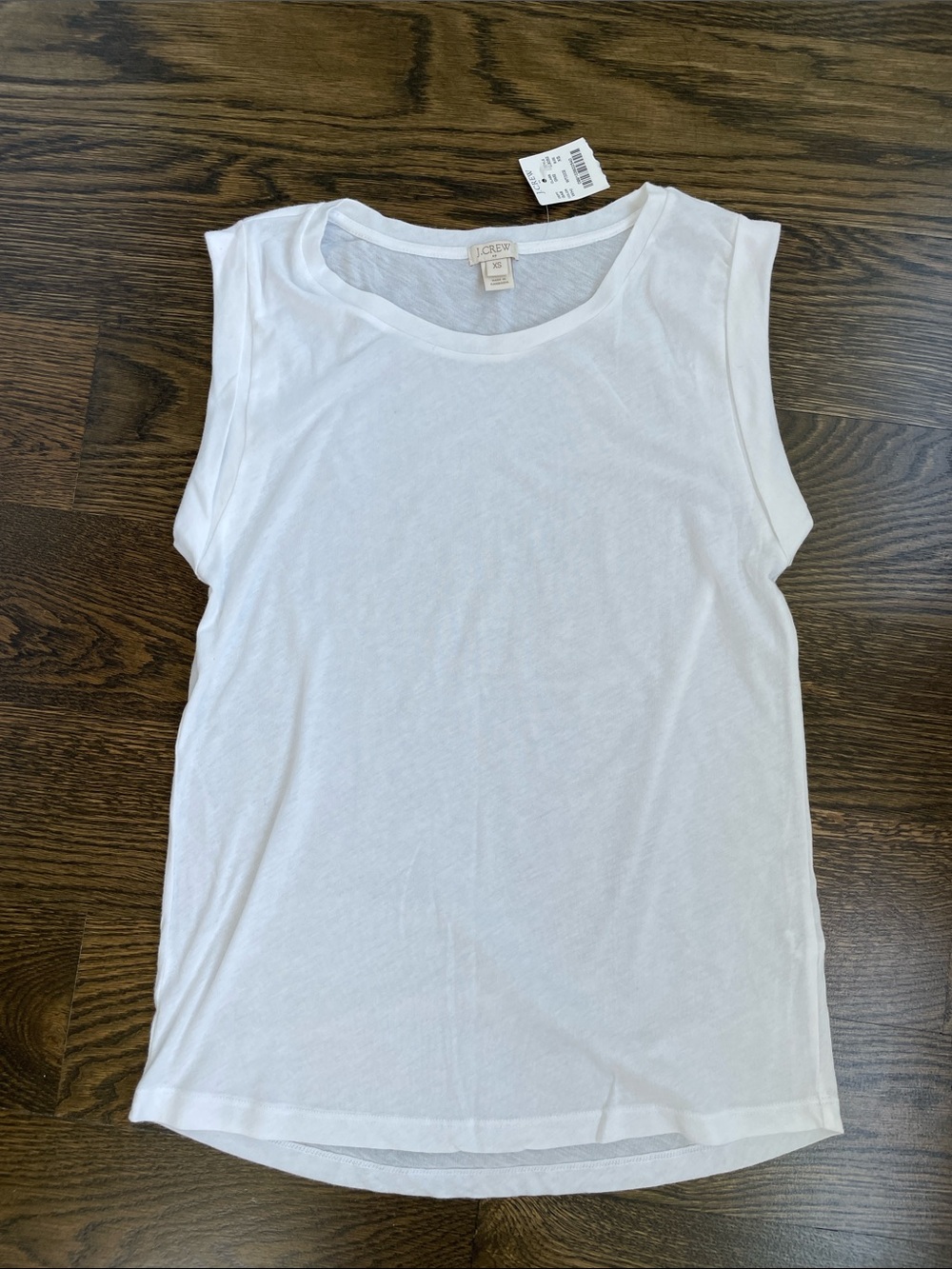 J. Crew factory sleeveless tshirt size XS